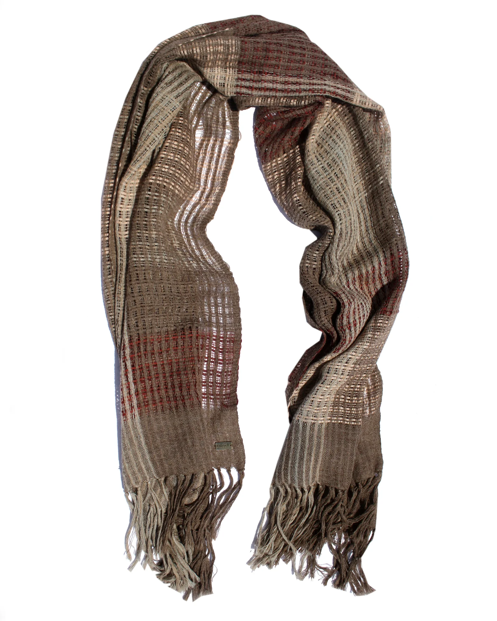 新品未使用　25AW WRAP 01 / SCARF / COTTON Silk Noil Wrap Scarf | Woad Blue – lastchancetextiles